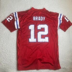 Vintage Tom Brady men's alternate New England patriots jersey nfl #12 xl